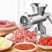 Heavy Duty Manual Sausage Maker Meat Mincer & Grinder Hand Operated Kitchen Tool