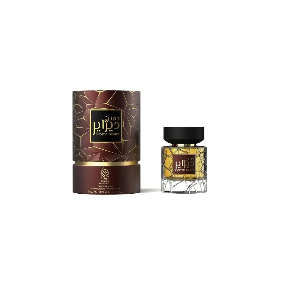 Nylaa Devine Desire 100ml Eau de Parfum fragrance in Clear - Image 2