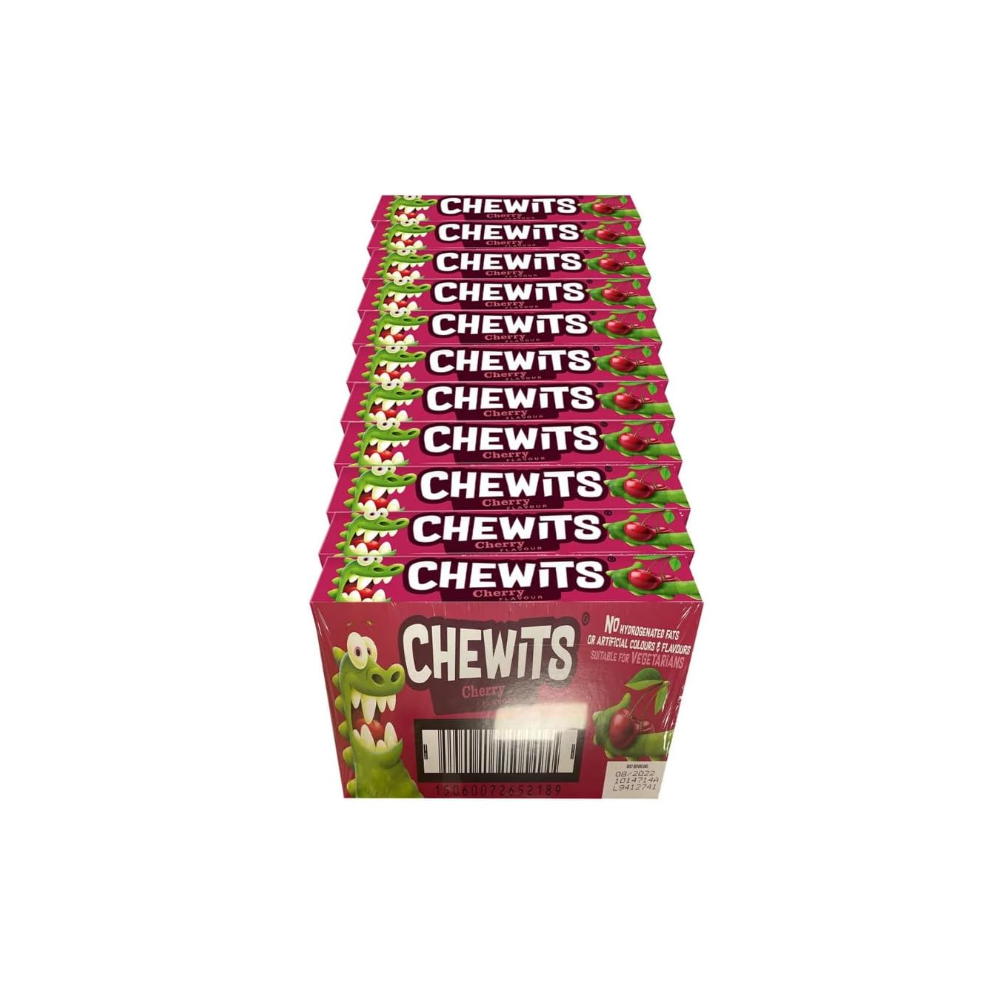 Chewits Cherry Flavour Stick Pack 30g