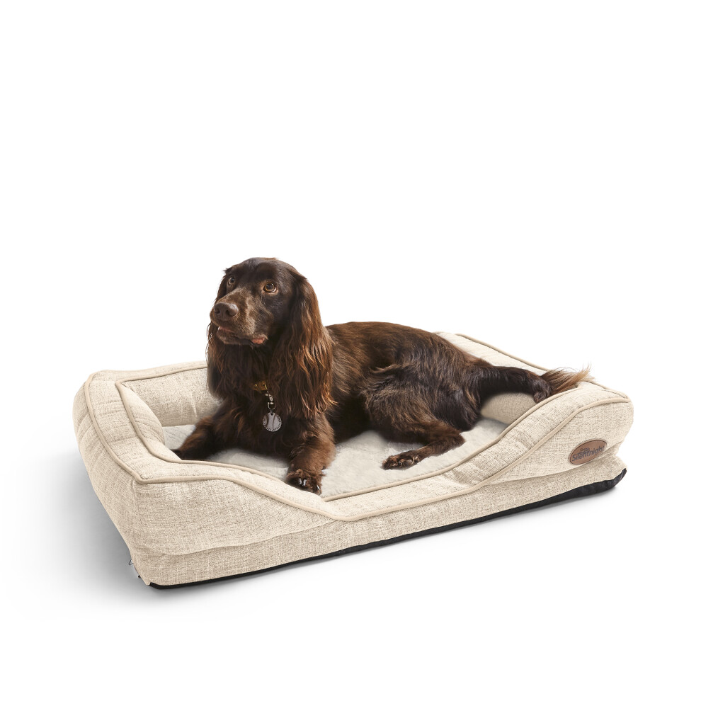 (Large) Silentnight Orthopaedic Dog Pet Bed S M L Support
