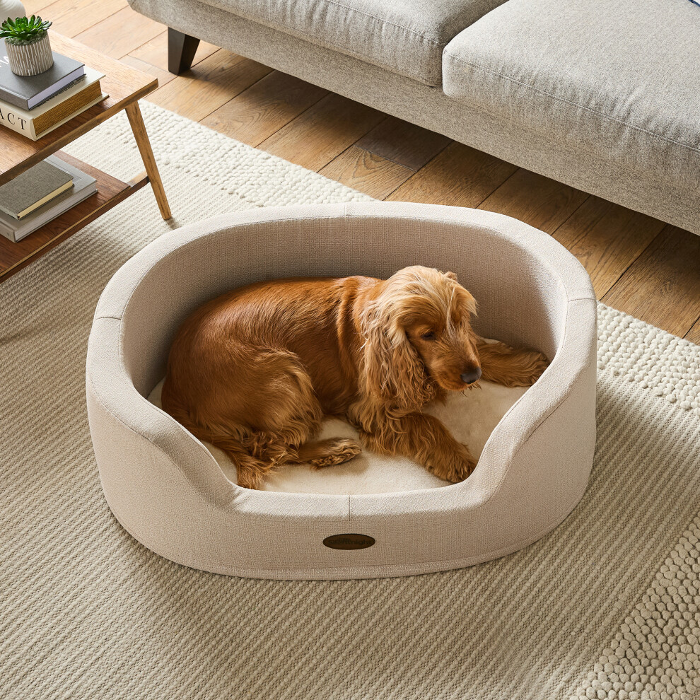 Silentnight (Small ) Orthopaedic Donut Pet Bed Calming Contoured Support For Dogs