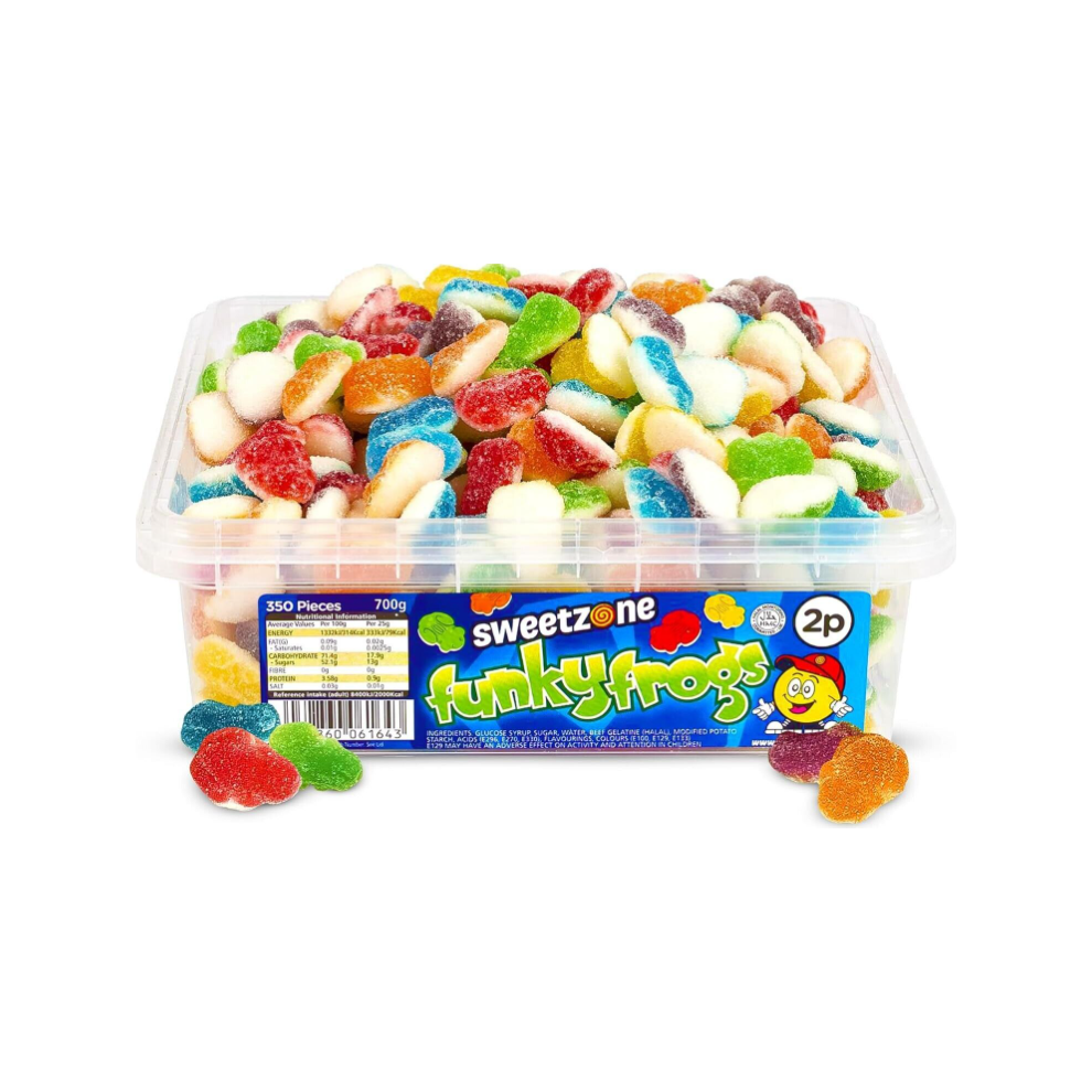 Sweetzone Funky Frogs Tub 700g