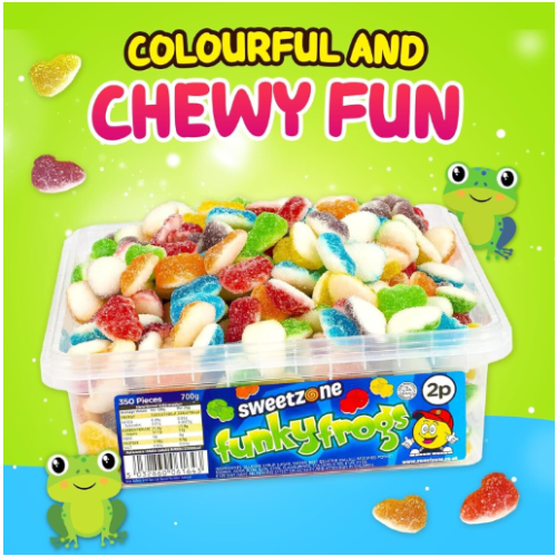 Phoenix Sweetzone Funky Frogs Tub 700g 2