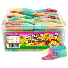 Sweetzone Fizzy Tutti Frutti Bottles Tub 805g