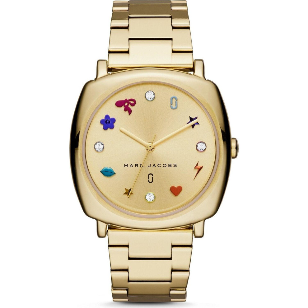 Marc Jacobs MJ3549 Mandy Gold-Tone Three-Hand Women's Watch