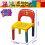ABC Kids Plastic Table & Chair Set Age 3-7 Years 4