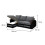 MN Furniture (Grey, Left Corner) Sydney Ottoman Storage Corner Sofa Bed 4