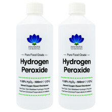 12% (11.99%) Food Grade Hydrogen Peroxide 1 Litre Unstabilised