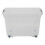 (Single) Jolie Max 16L Storage Boxes with Wheels. Stackable & Transparent, Lids & Buckles. 3