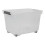 (Single) Jolie Max 16L Storage Boxes with Wheels. Stackable & Transparent, Lids & Buckles. 7