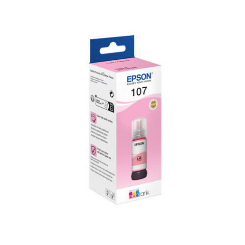 Epson 107 ECOTANK LIGHT MAGENTA INK BOTTLE 2