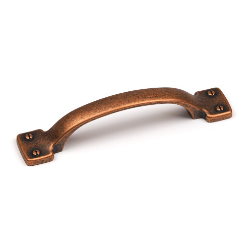 (96mm Screw Handle) Antique Copper Handle Pulls 64mm 96mm 128mm & Knob