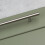 Brushed Nickel Silver T-Bar Handle With 256mm Hole Centres 2