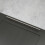 Brushed Nickel Silver T-Bar Handle With 256mm Hole Centres 3
