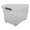 (Single) Jolie Max 44L Storage Boxes with Wheels. Stackable & Transparent, Lids & Buckles 4