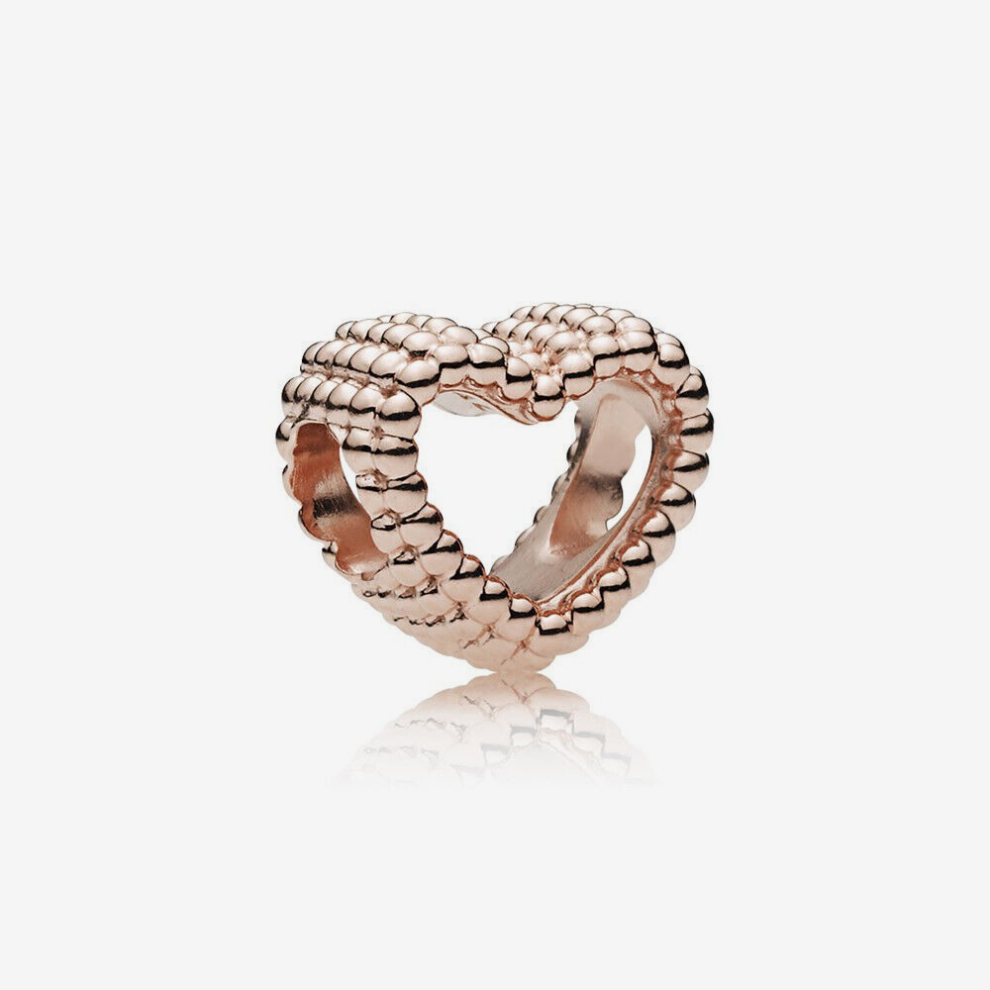 Pandora Rose Beaded Open Heart Charm 787516