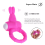 Vibrating Silicone Cock Ring - Clitoral Stimulator for Couples 5