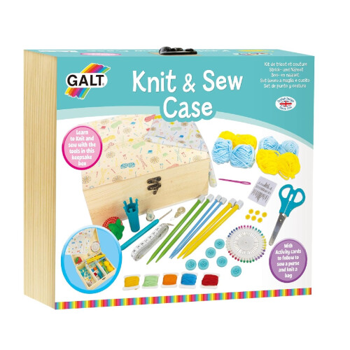 Galt Galt Knit & Sew Case Childrens Activity Pack