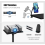 Projector Stand,Adjustable Portable Laptop Tripod Stand with Gooseneck 3