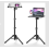 Projector Stand,Adjustable Portable Laptop Tripod Stand with Gooseneck 1