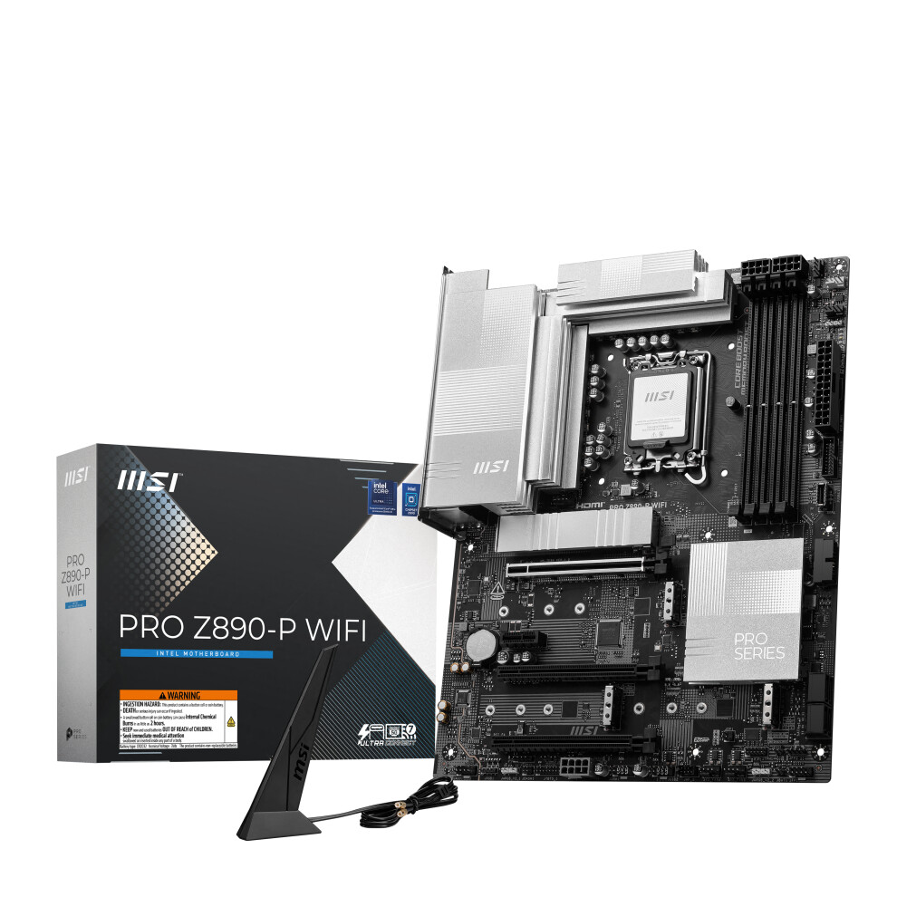 Msi Pro Z890-P Wifi - Motherboard - Atx - Lga1851 Socket - Z890
