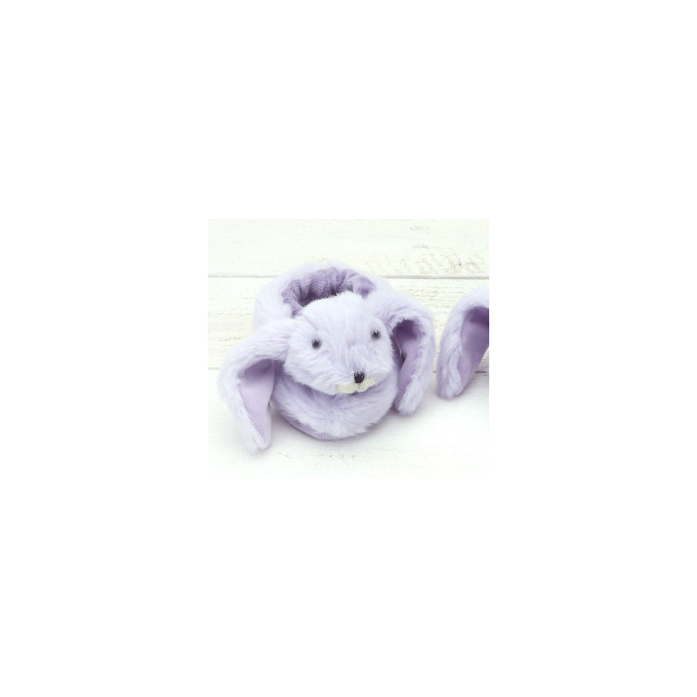 Super Cute Jomanda Baby 0-6 Month Lavender Purple Bunny Slippers