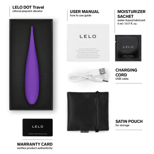 LELO LELO DOT Travel Purple 1