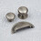 (64mm Cup Handle) Brushed Nickel Cup Handle 64mm & 38mm 42mm Knobs 15
