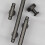 (30mm Knob	) Dark Grey Anthracite Cabinet Bar Handles and Knobs 14