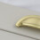 (76mm Cup Handle	) 160mm Brushed Brass Handle 76mm Cup Handle & Knob 5