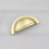 (76mm Cup Handle	) 160mm Brushed Brass Handle 76mm Cup Handle & Knob 6