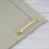 (160mm Handle	) 160mm Brushed Brass Handle 76mm Cup Handle & Knob 12