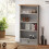 Mercers Furniture Corona Grey Wax 1 Drawer DVD Rack Small Bookcase Solid Wood Mexican Pine 1