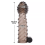 Cock Ring Vibrating Penis Sleeve - Enhancer & Delay Extender - Black 12