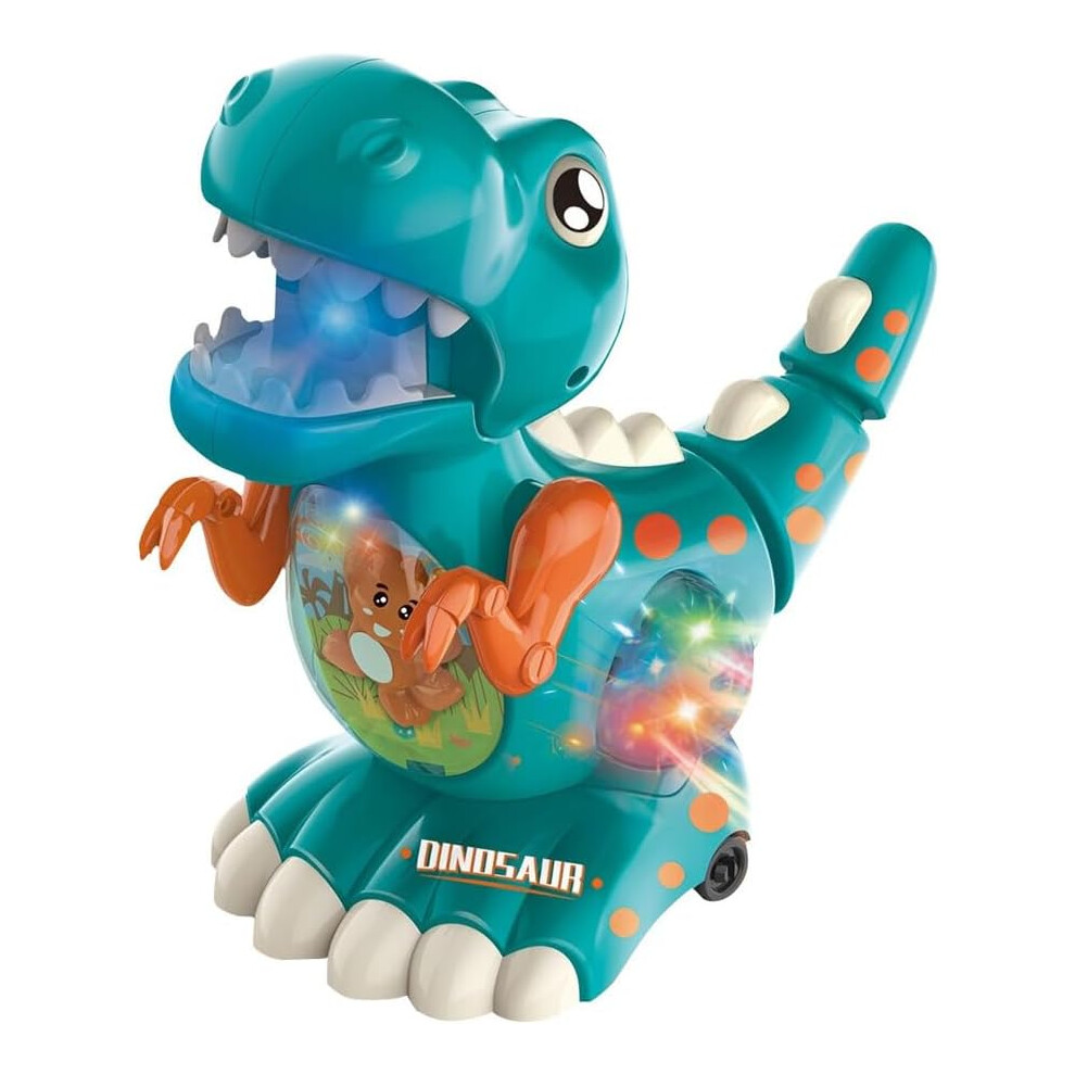 Alivio (Blue) Crawling Walking Dinosaur Baby Toy