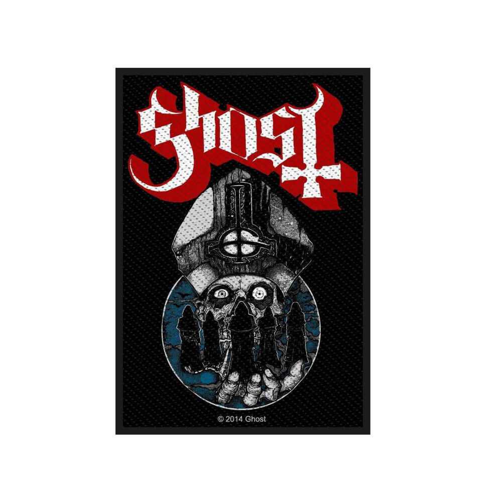 Ghost Patch Warriors Band Logo Prequelle New Official 10cm X 7.5cm Woven Sew On