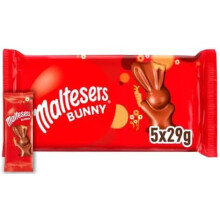 (Pack Of 1) Maltesers Milk Chocolate Bunny Multipack 5 x 29g