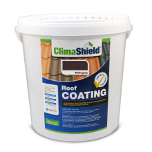 (Mahogany, 20 Litres) Climashield Roof Coating - Roof Tile Coating Coloured Sealer, Breathable Paint