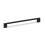 Matt Black Kitchen Cabinet Slim D Handle 160mm 1