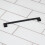 Matt Black Kitchen Cabinet Slim D Handle 160mm 4