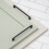 Matt Black Kitchen Cabinet Slim D Handle 160mm 11