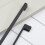 Matt Black Kitchen Cabinet Slim D Handle 160mm 13