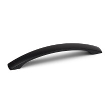 Matt Black Bar Handle Curved Arched Bow Pull Cabinet Unit