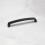 Matt Black D Bar Handle 160mm Fixing Curved Cabinet Door Drawer Pull 2