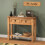 Mercers Furniture Corona 2 Drawer Console Table Solid Pine Furniture 1