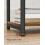 Alivio Slim Side Table with Charging Station with 2 AC Outlets 6
