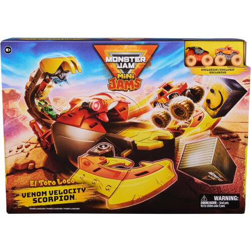 Monster Jam - Set di giochi mini scorpione