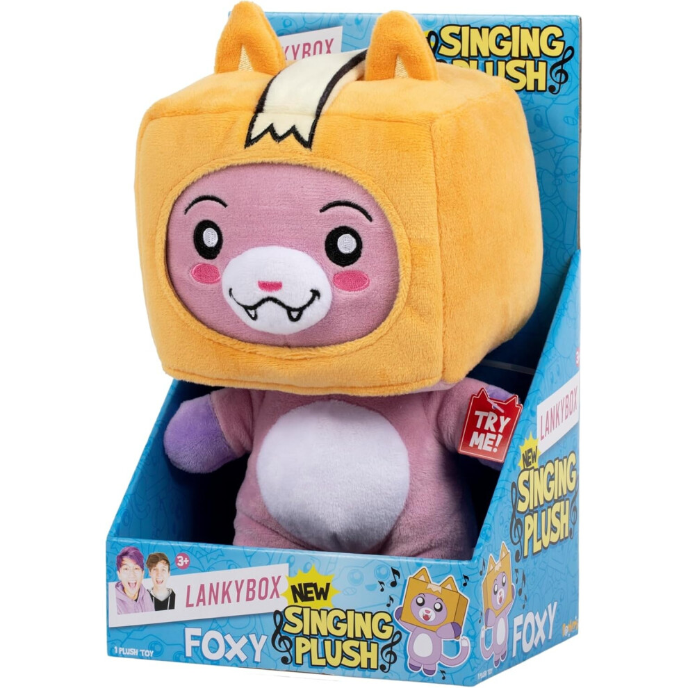 LankyBox Foxy Singing Plush 11Inch Soft Plush Toy Official Merchandise