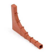 Pack of 50 Timloc InvisiWeep Terracotta Red Tunnel Low Profile External Cavity Wall Weep Vents