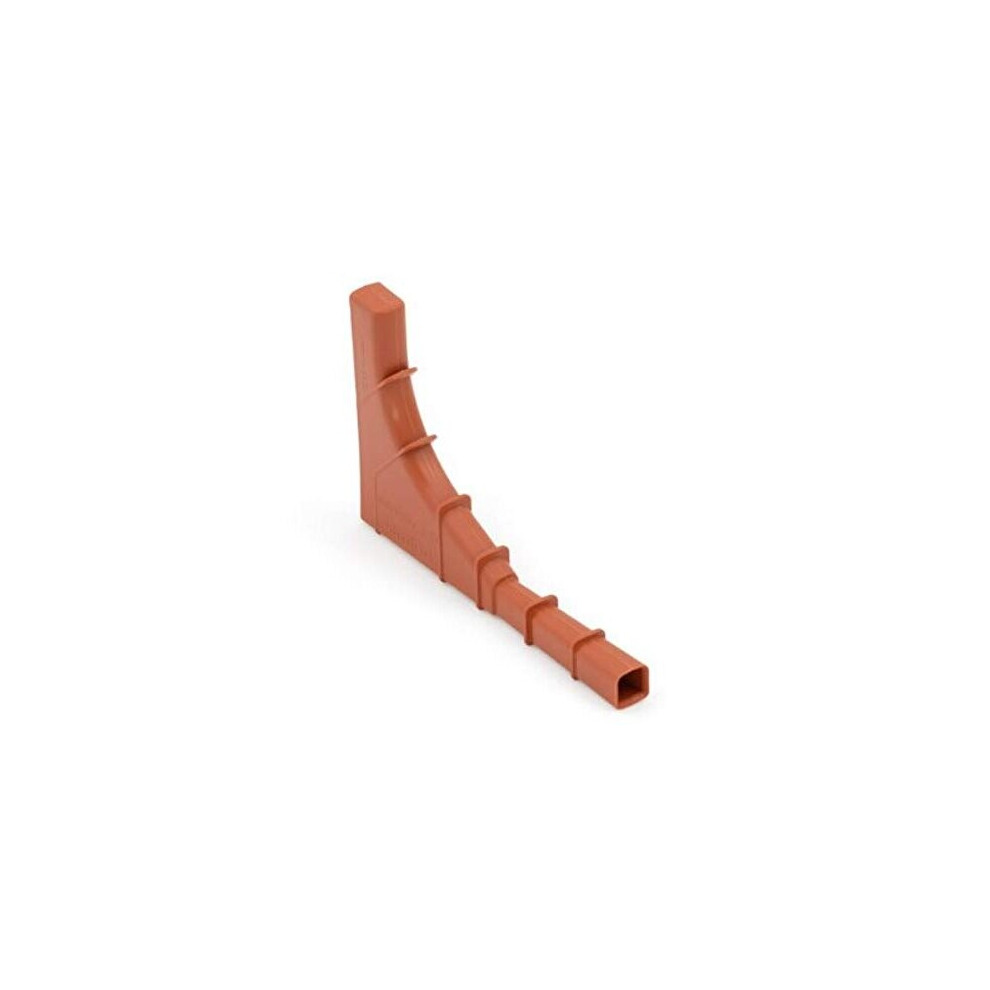 Pack of 50 Timloc InvisiWeep Terracotta Red Tunnel Low Profile External Cavity Wall Weep Vents